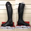 DENIRO S3312 LACED RIDING BOOTS BLACK PATCH